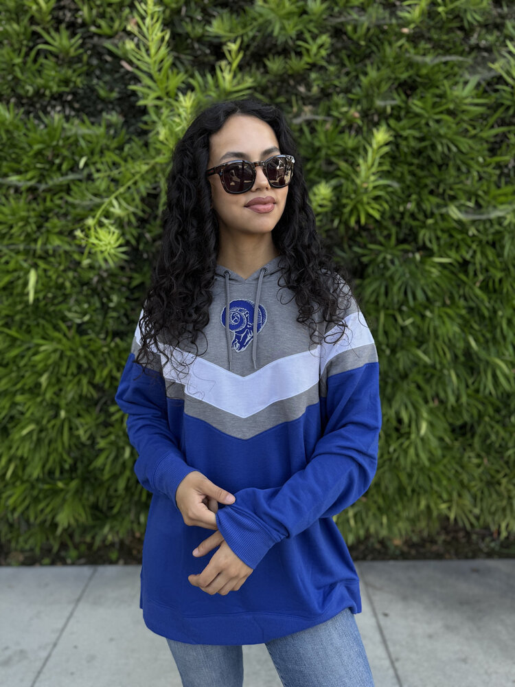 Majestic Rams W Go All Out Hood