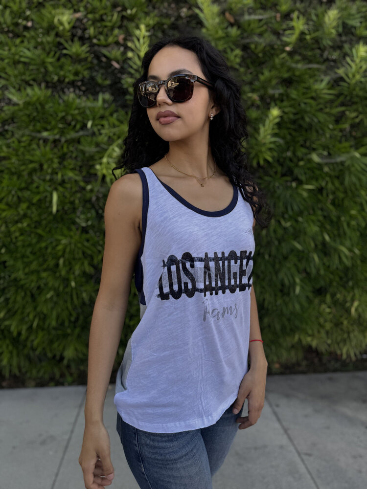 G-III NFL Los Angeles Rams GIII Throwback Tank