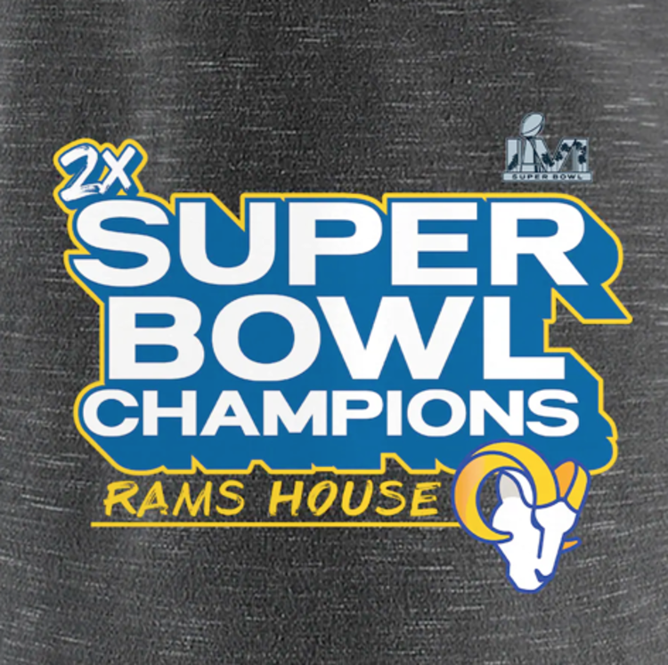 Fanatics LA Rams W SBLVI Champ Parade