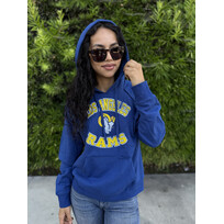 New Era Rams NE Royal W P/O Hoodie