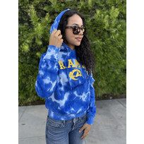 New Era LA Rams W NE Royal Tie Dye P/O Hoodie