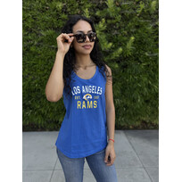 New Era Rams W NE Royal Scoop Tank