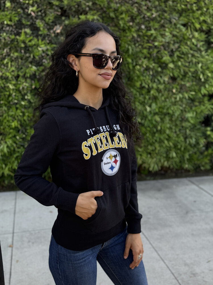 47 Brand NFL Steelers W '47 Go Ahead Headline Hood Blk