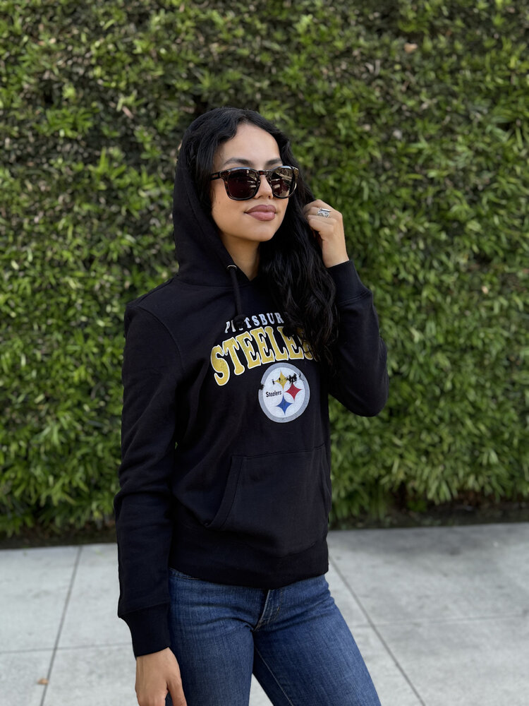 47 Brand NFL Steelers W '47 Go Ahead Headline Hood Blk