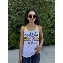 G-III NFL Pittsburgh Steelers W GIII Drop Back Tank