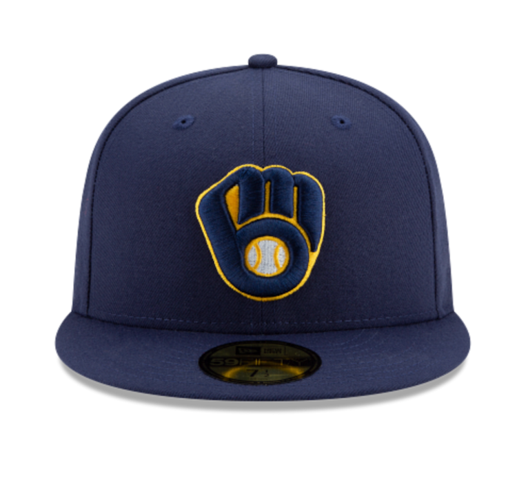 New Era Milwaukee Brewers AC Home Navy
