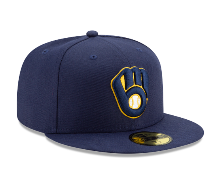 New Era Milwaukee Brewers AC Home Navy