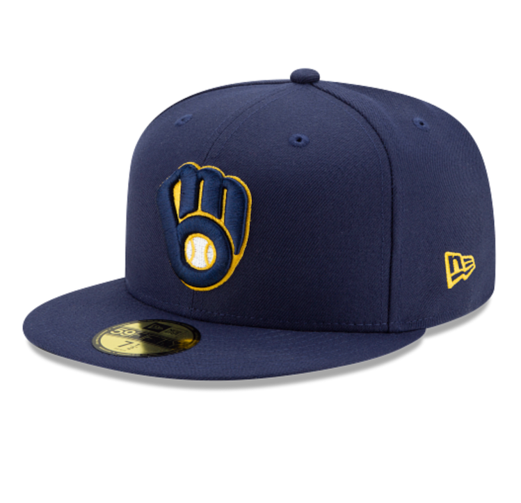 New Era Milwaukee Brewers AC Home Navy