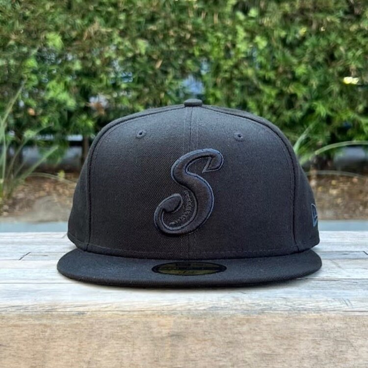 New Era Saraperos C Black on Black