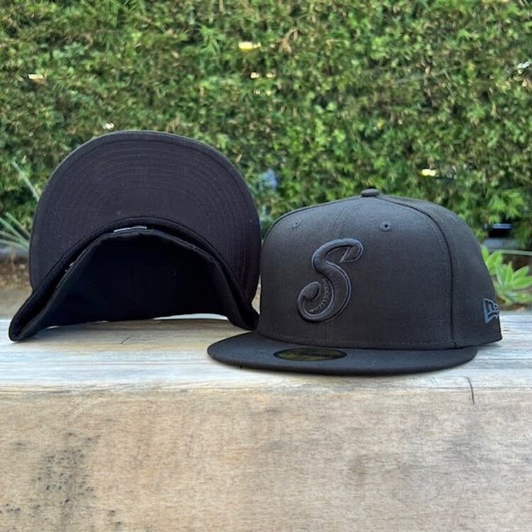 New Era Saraperos C Black on Black