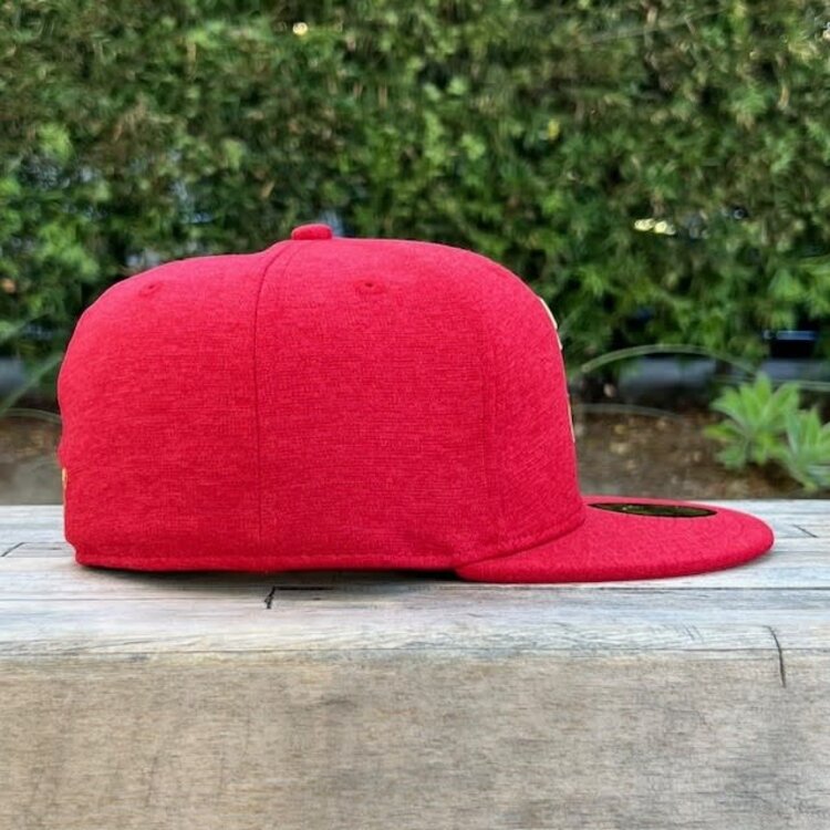 New Era Toros De Tijuana Scarlet w/Gold TJ Logo
