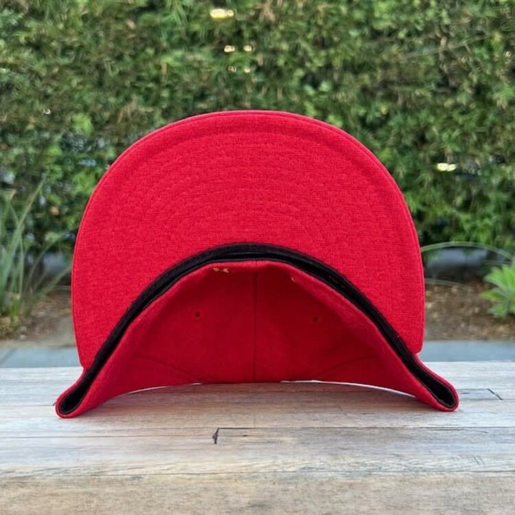 New Era Toros De Tijuana Scarlet w/Gold TJ Logo
