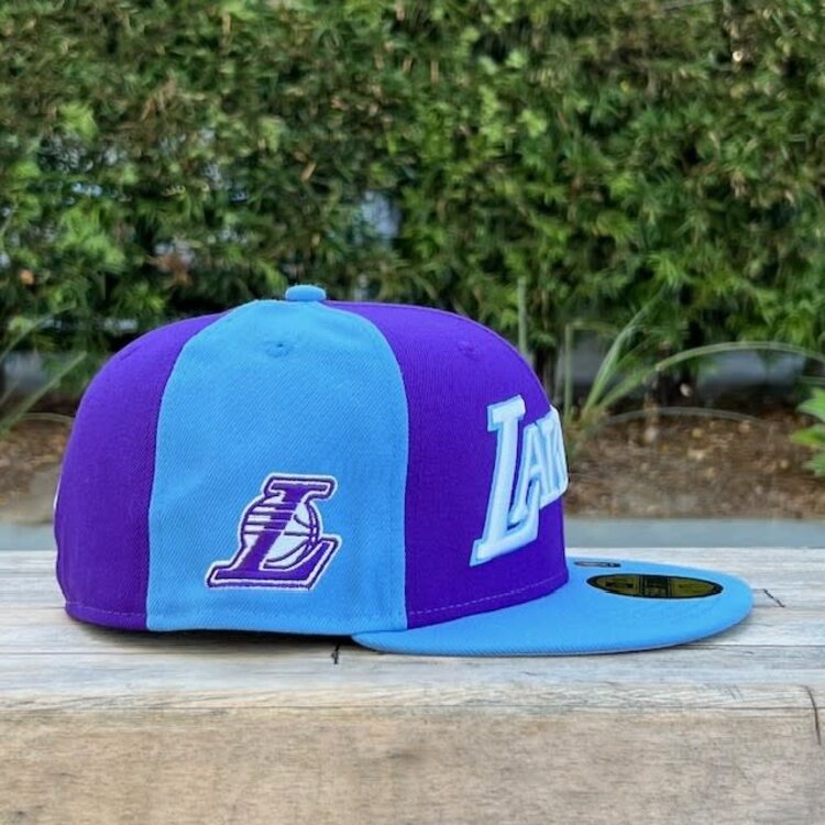 New Era Lakers City Edition Official Purple/Light Blue