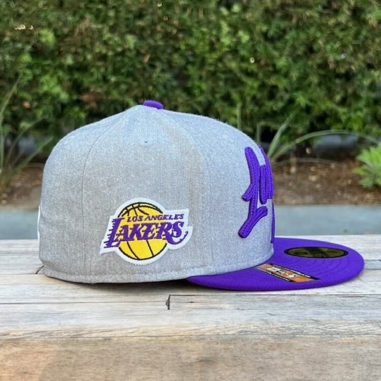 New Era LA Lakers P 2020 Draft 5950 Heather/Purple