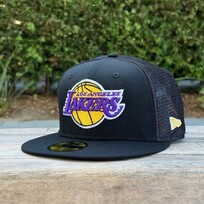 New Era Lakers Team Black Mesh