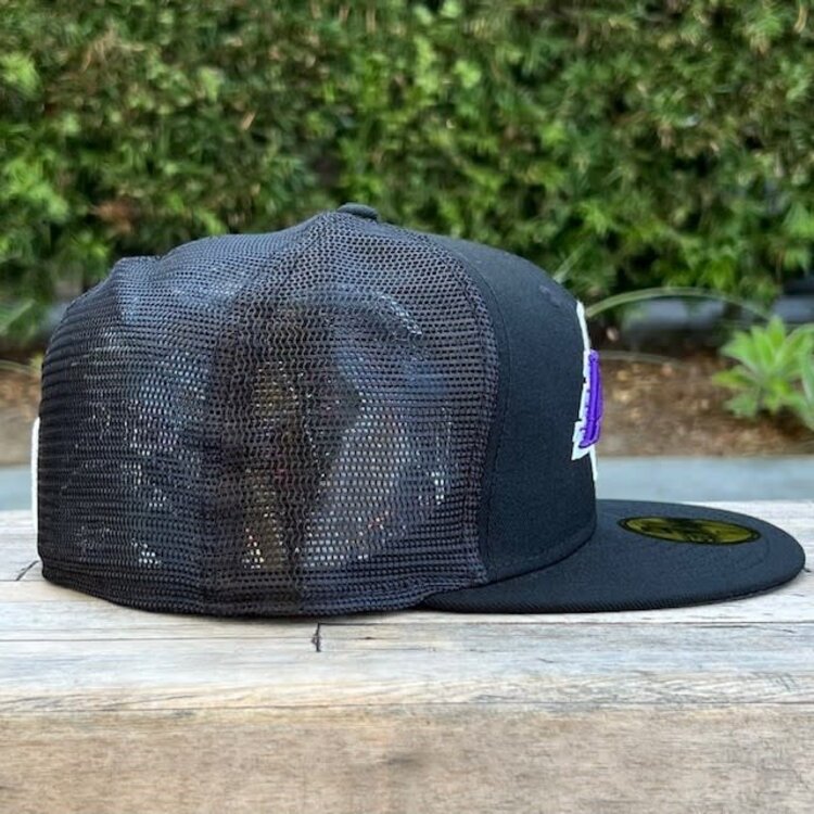 New Era Lakers Team Black Mesh