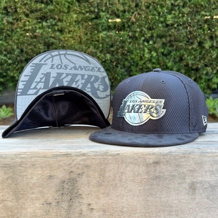 New Era Lakers On Court Graph/Silver