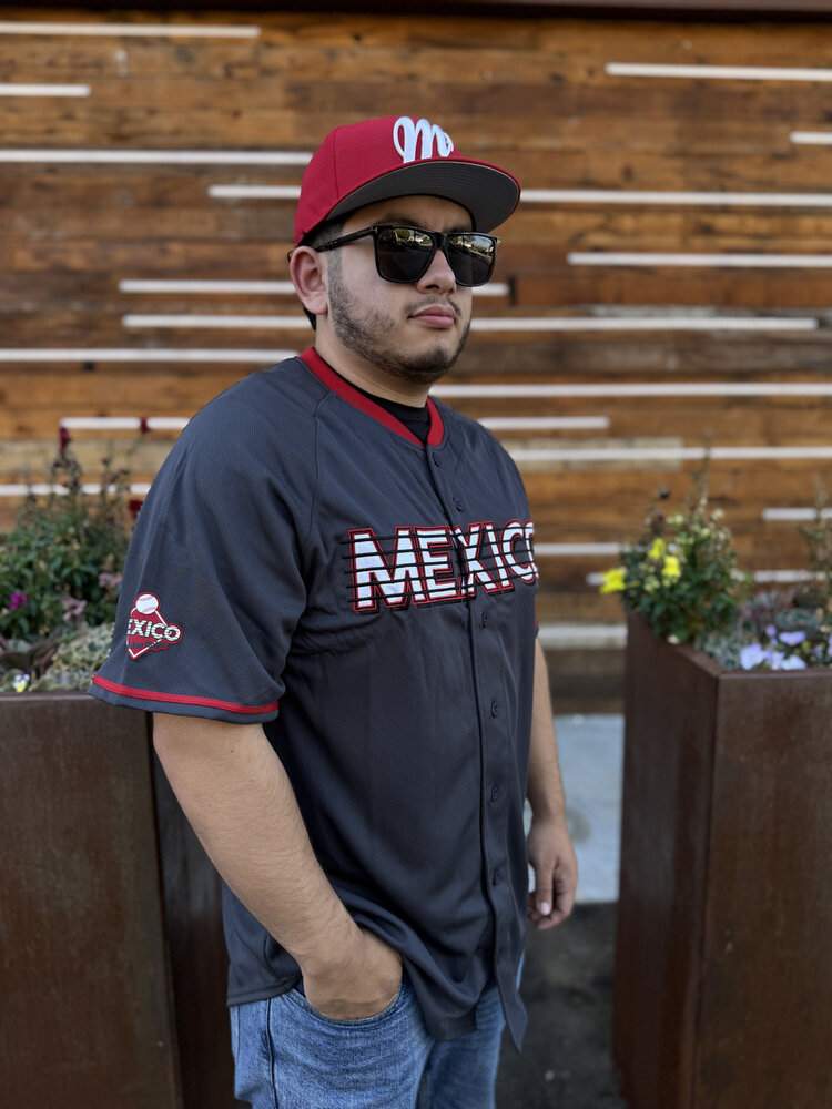 New Era LMB Diablos Rojos del Mexico Alt2 Jersey Graphite