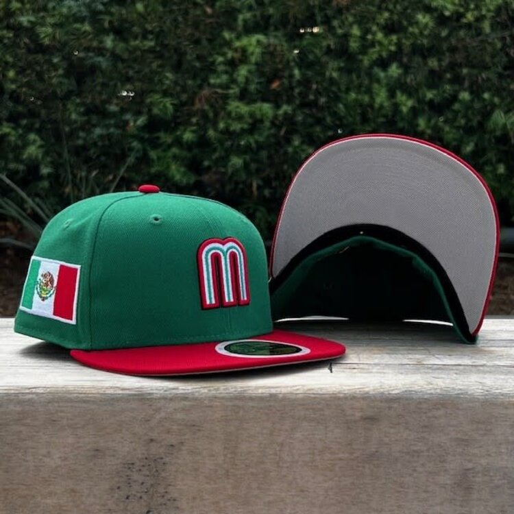 New Era Mexico Kids WBC 23 Green/Red