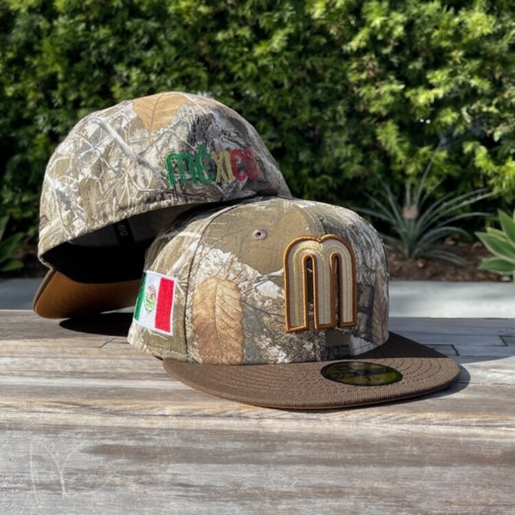 New Era Mexico "M" Real Tree/Brown