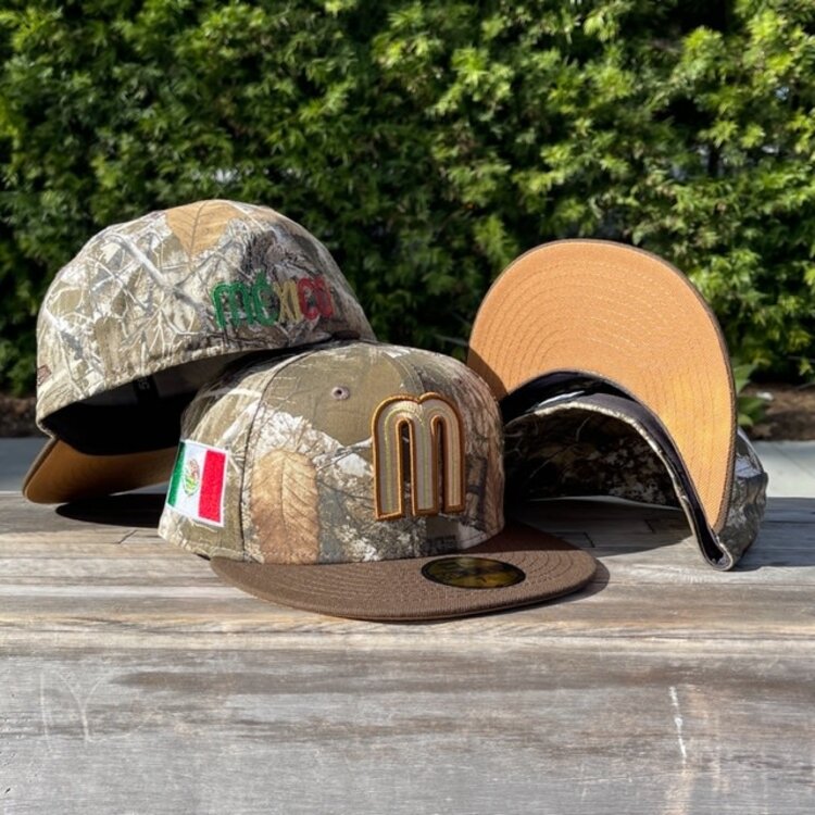 New Era Mexico "M" Real Tree/Brown
