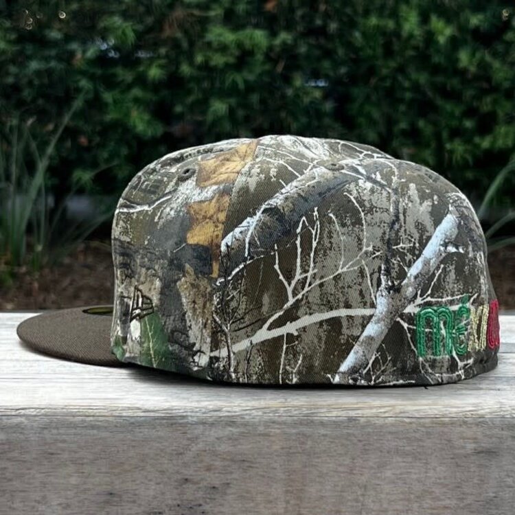 New Era Mexico "M" Real Tree/Brown Wavy MX Flag