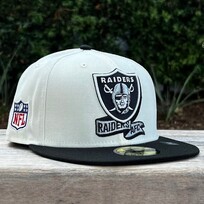 New Era Las Vegas Raiders 2022 NFL Sideline Cream/Black