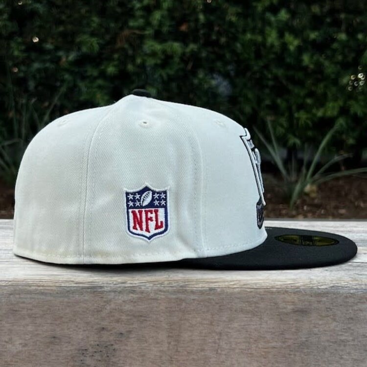 New Era Las Vegas Raiders 2022 NFL Sideline Cream/Black