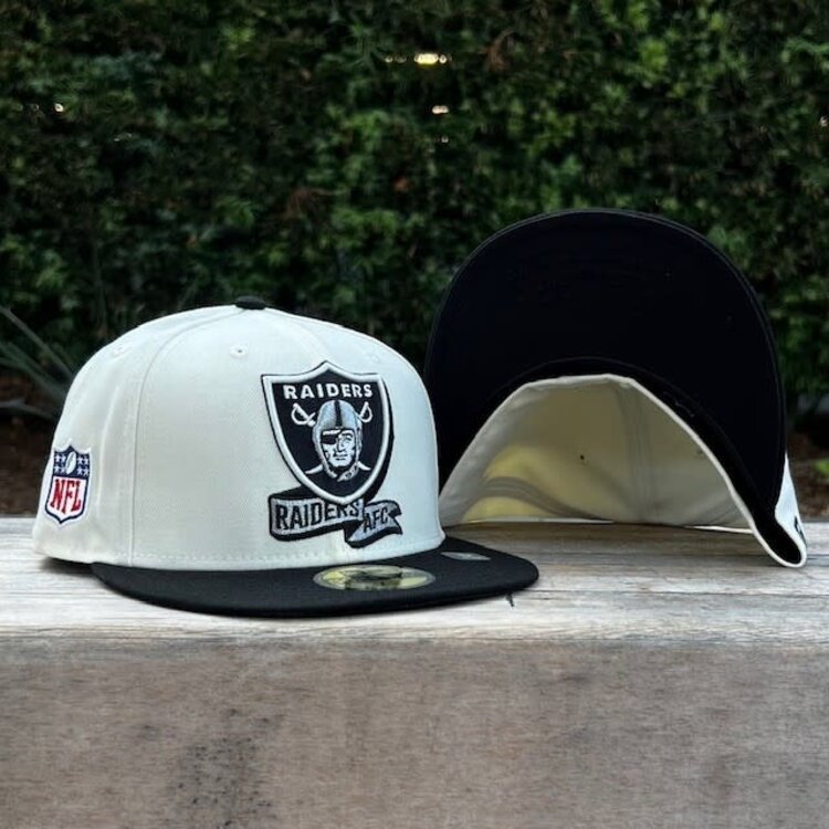 New Era Las Vegas Raiders 2022 NFL Sideline Cream/Black
