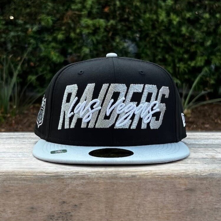 New Era Las Vegas Raiders New Era 2022 NFL Draft Official On-Stage Black/Gray