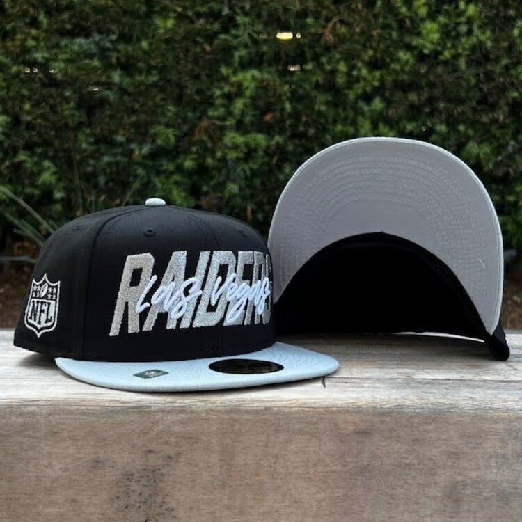 New Era Las Vegas Raiders New Era 2022 NFL Draft Official On-Stage Black/Gray