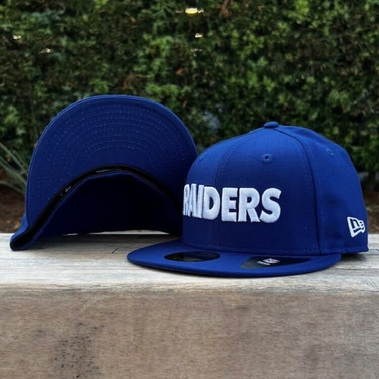 New Era Raiders C Block Royal