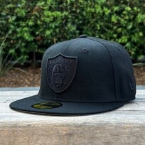 New Era Raiders Black Black 5950 Fitted