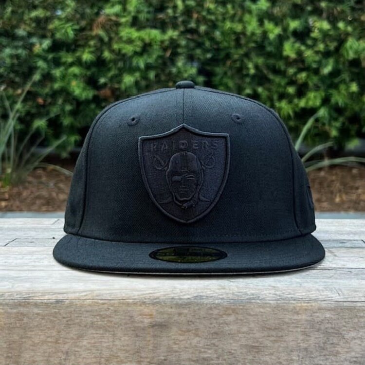 New Era Raiders Black Black 5950 Fitted