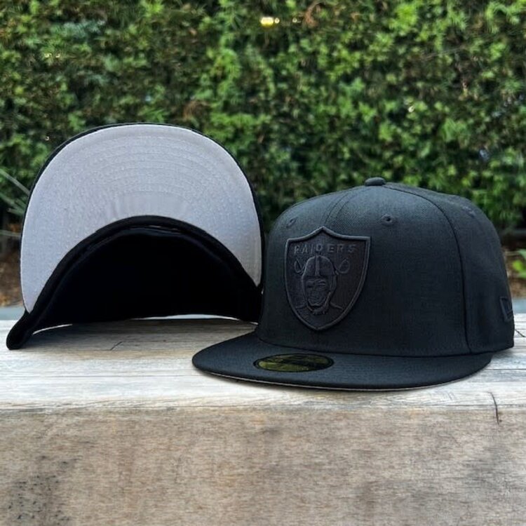 New Era Raiders Black Black 5950 Fitted