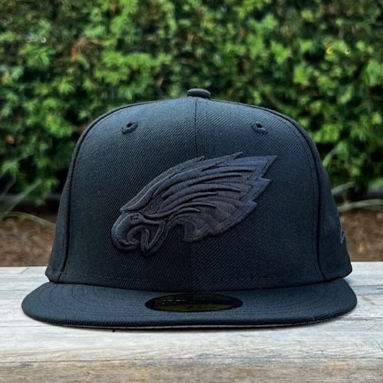New Era Eagles Black Black 5950