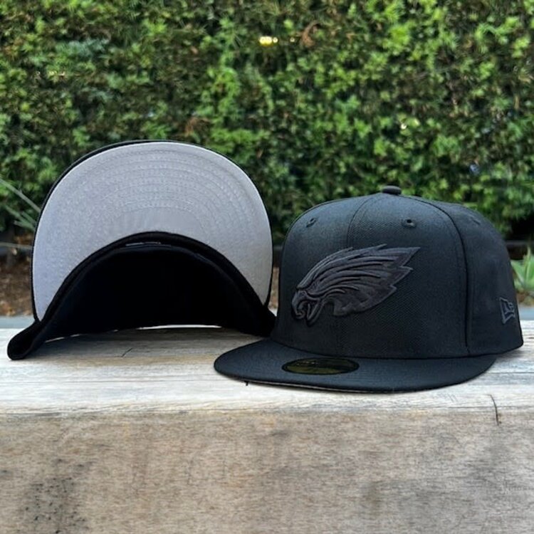 New Era Eagles Black Black 5950