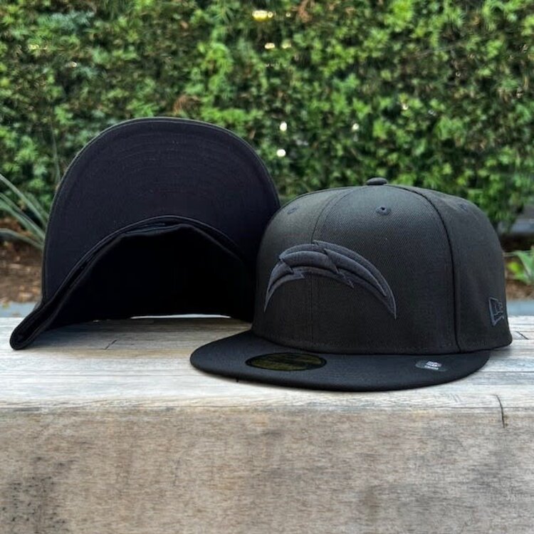 New Era Chargers Black Black
