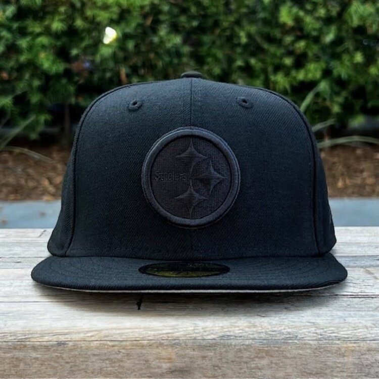 New Era Pittsburgh Steelers Black/Black