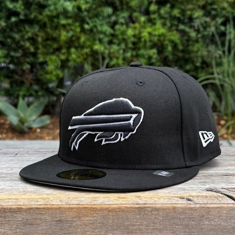 New Era Bills S Black White 5950