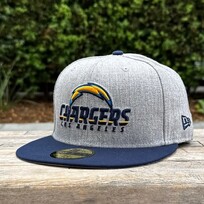 New Era Chargers C Heather Gray/Blue