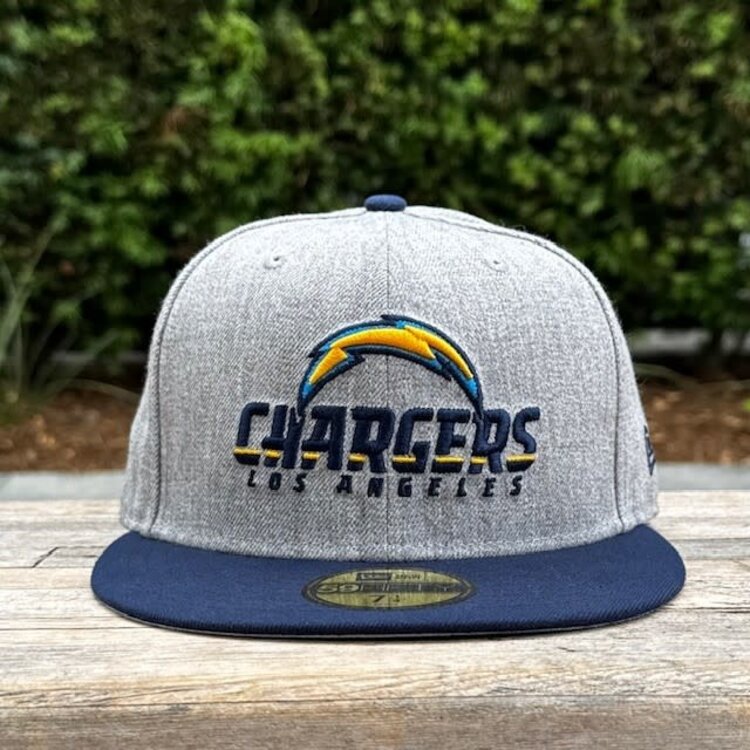 New Era Chargers C Heather Gray/Blue