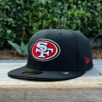 New Era SF 49ers Black Team
