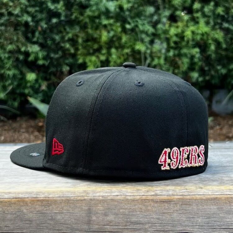 New Era SF 49ers Black Team