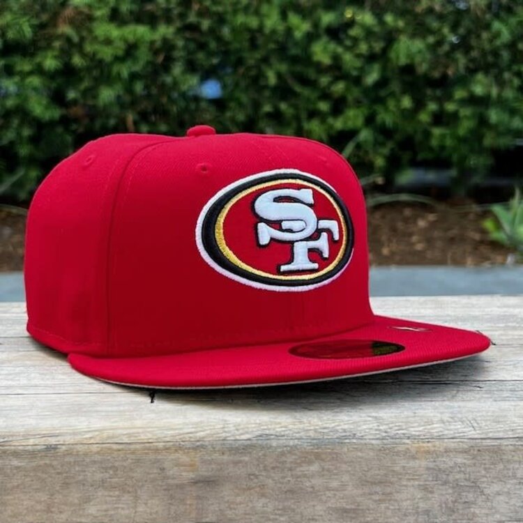 New Era SF 49ers Red Team Gray UV