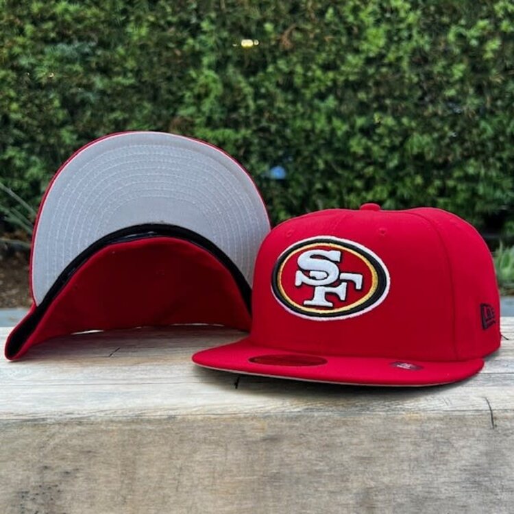 New Era SF 49ers Red Team Gray UV