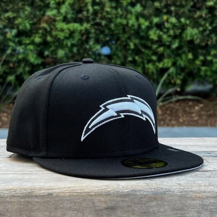 New Era Chargers Black White
