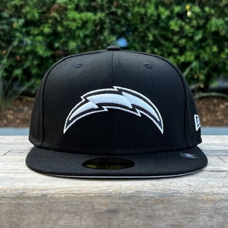 New Era Chargers Black White