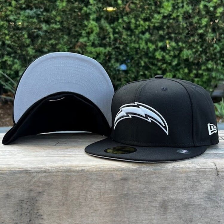 New Era Chargers Black White