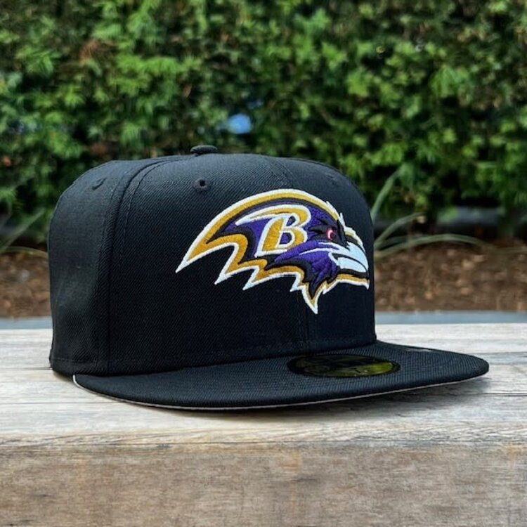 New Era Baltimore Ravens Black Team